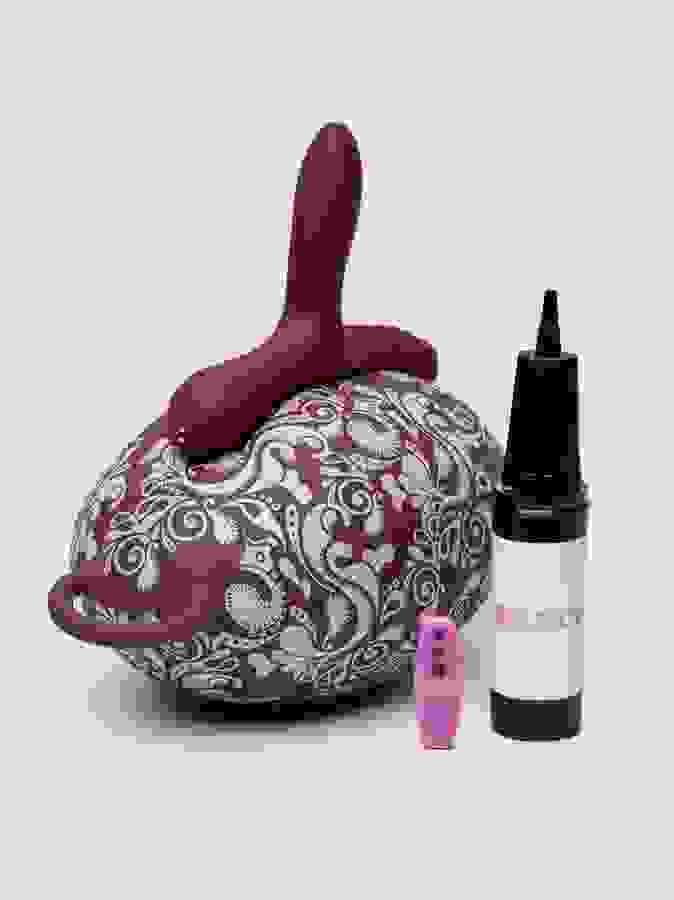 Bouncy Bliss Sit-on Inflatable Remote Control Moving Vibrator, Purple, hi-res